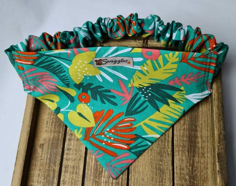 Tropical Leaves Bandana