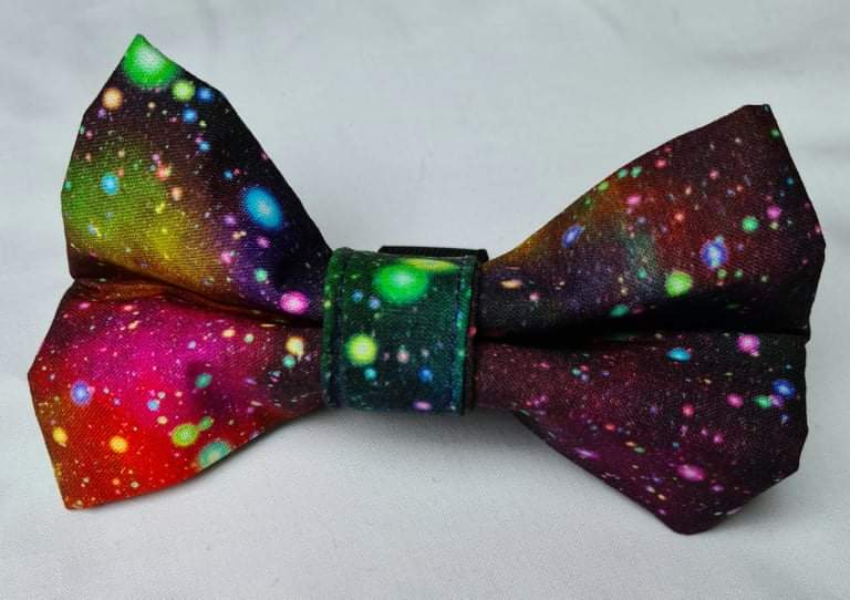 Space Galaxy Bow Tie