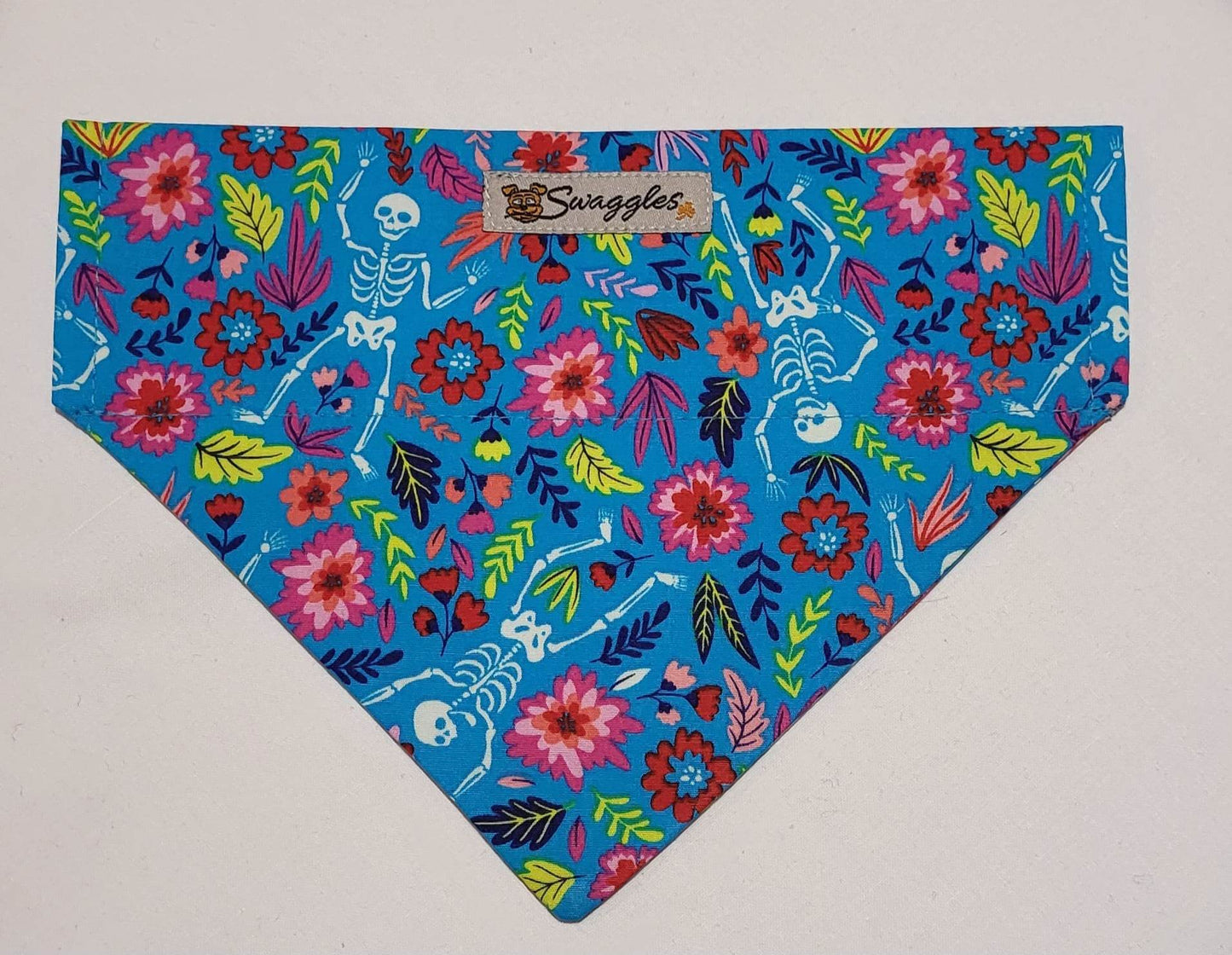 Floral Dancing Skeletons Bandana