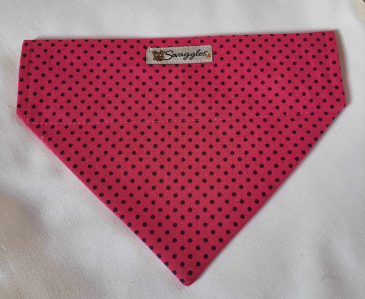 Pink & Purple Spot Bandana