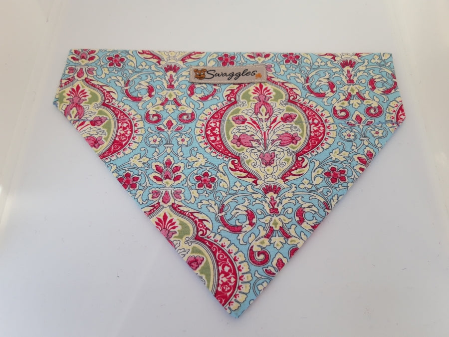 Blue Paisley Bandana