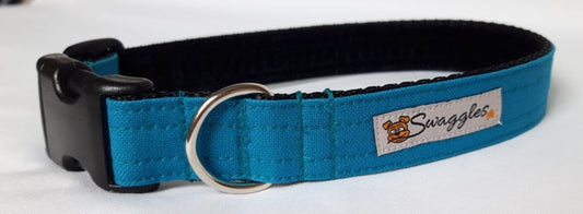 Canvas Teal Green Collar