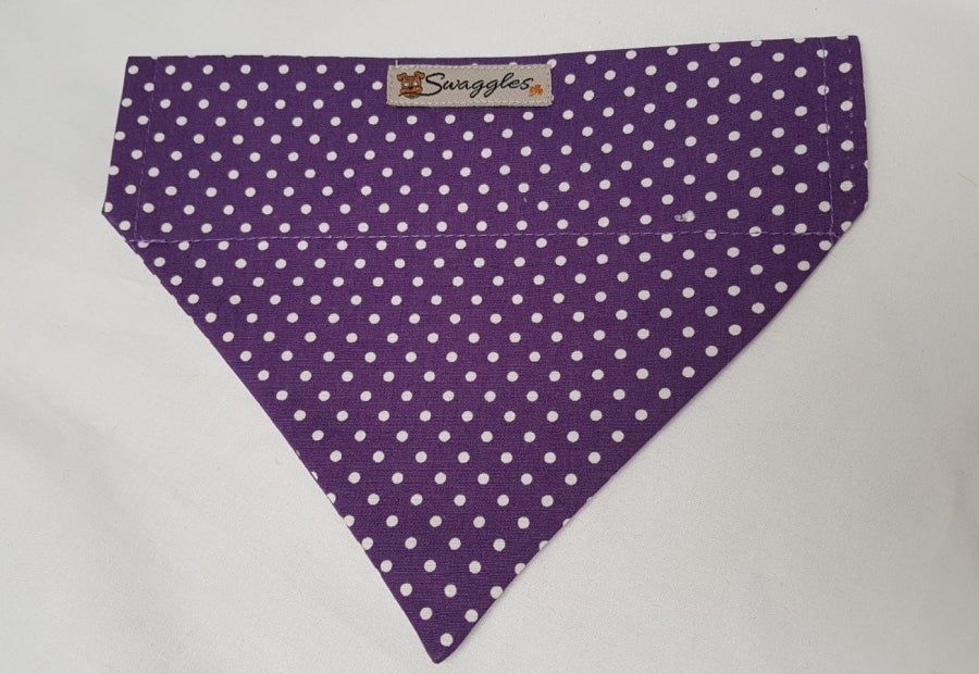 Lavender Spot Bandana