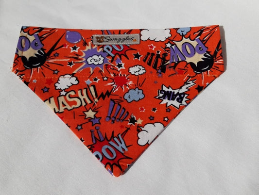 Orange Smash Bang Bandana