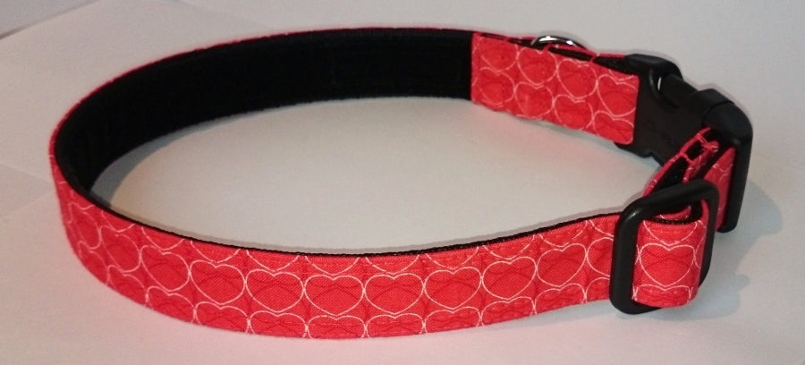 Tangerine Hearts Collar