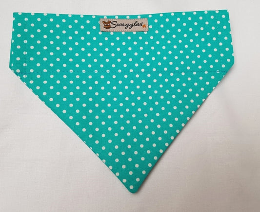 Turquoise Spot Bandana