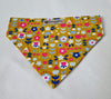 Mustard Scandi Floral Bandana