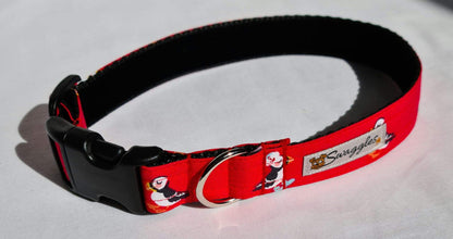 Red Puffins Collar