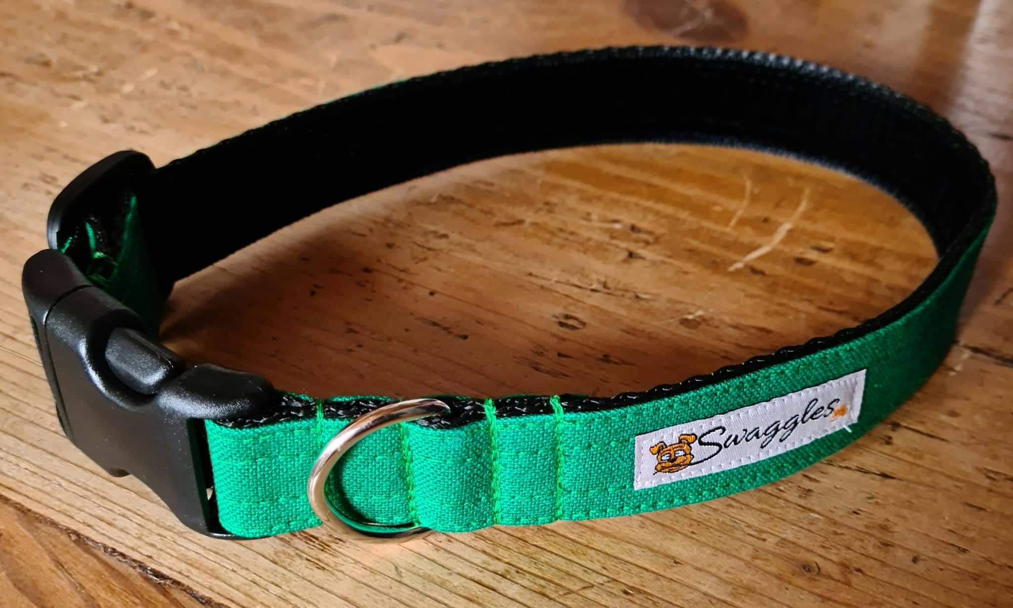 Emerald green dog collar best sale