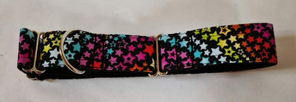 Rainbow Stars Martingale Collar