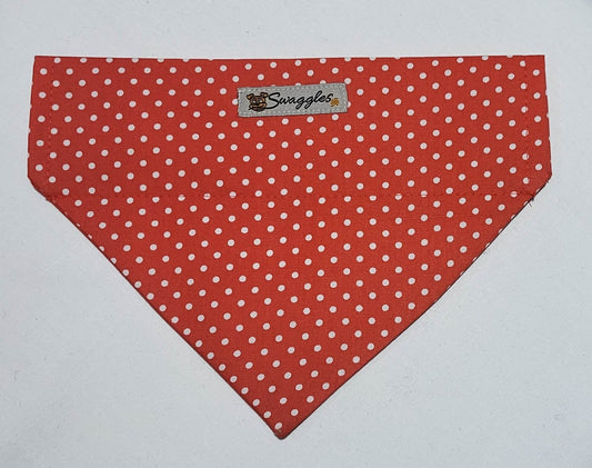 Sienna & White Spot Bandana